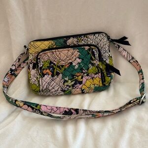 Vera Bradley Little Hipster Crossbody in Bloom Bloom - Retired Pattern
